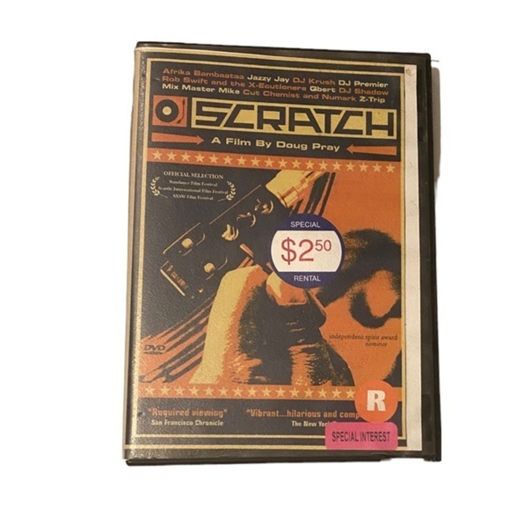 Scratch (2001 film) DVD 1 disc.